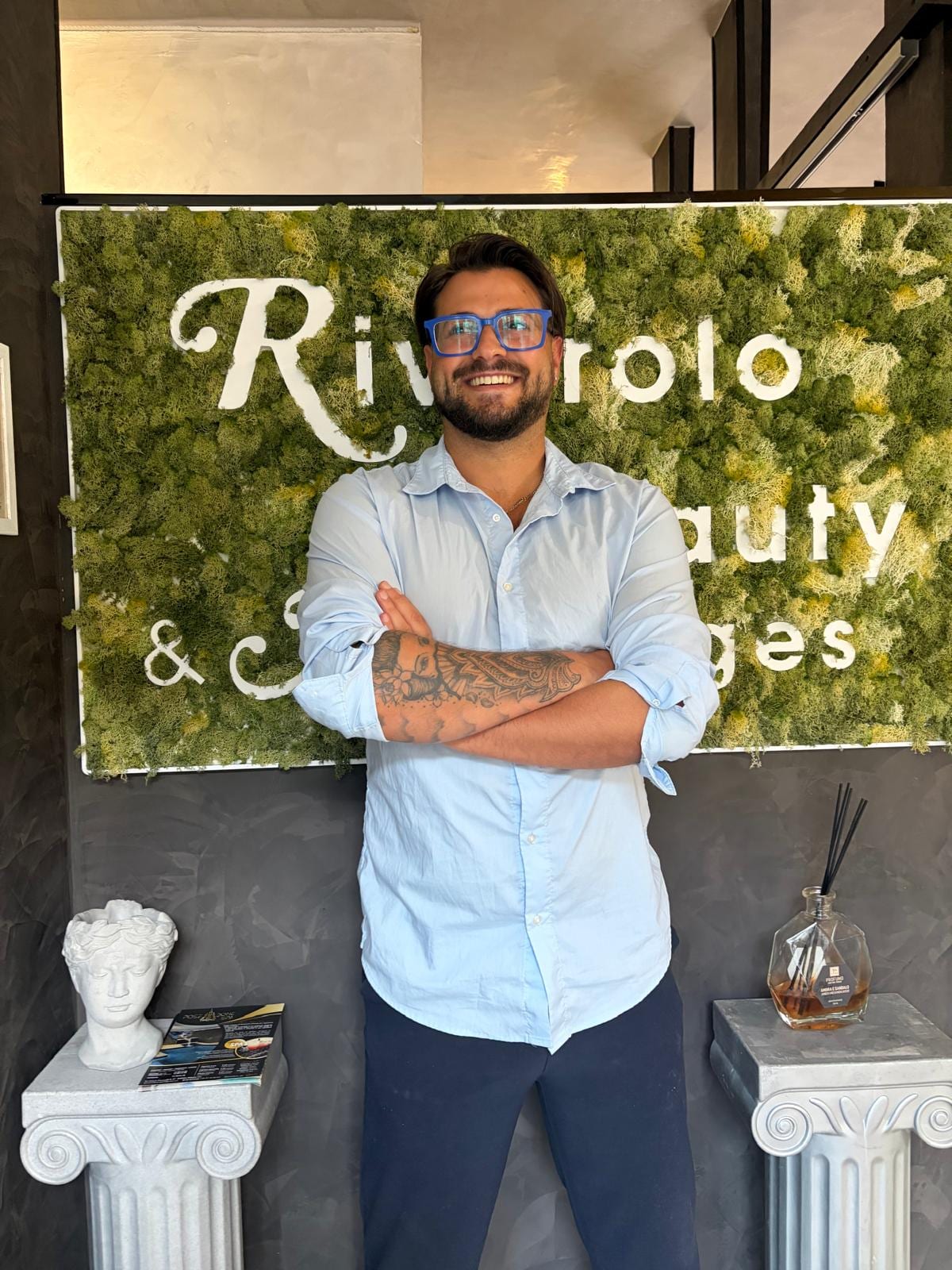 Andrea Camandona, fondatore di Rivarolo Beauty & Massages